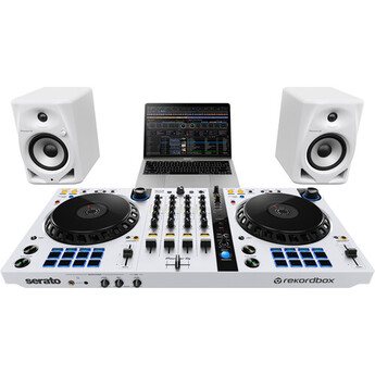 Pioneer dj DM-50D Active 5" Desktop Monitor/DJ Speakers (White) — thumbnail 4